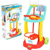 Laylay Toys Temizlik Seti Arabalı Anaokulu Çocuk Kreş Eğitici Oyuncaklar