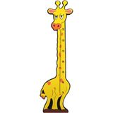 Laylay Toys Zürafa Boy Cetveli Ahşap Anaokulu Eğitici Oyuncaklar