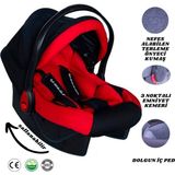 Layline Çoçuk Gereçleri Layline Çocuk Gereçleri Lüx Pedli Bebek Puset Taşıma Bebek Oto Koltuğu Puse - Renkli