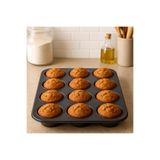 Layrol 12'li Yanmaz Yapışmaz Muffin Kek Kalıbı - Cupcake - Browni Kalıbı
