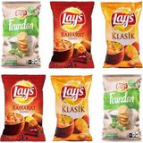 Lays Baharat & Fırından Klasik Cips 103 gr x 6'lı - 618 gr