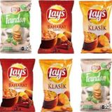 Lays Baharat-fırından-klasik Karışık Gurup Cips 103 Gr X 6 Ad