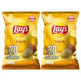 Lay's Klasik Patates Cipsi Parti Boy Lay's Klasik Patates Cipsi Parti Boy 2 x 160 g