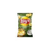 Lay's Yoğurt Mevsim Yeşillikleri Patates Cipsi Parti Boy 150 gr ( Züber 30 Gram Antep Fıstıklı Bar Hediye ) - 1 Adet