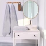 Layvera Banyo Havlusu 90X150 | 3'lü SET-%100 Pamuk-Gri-Yumuşak Doku - 90 x 150 cm