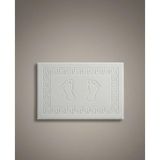 Layvera Premium 2’li Beyaz Banyo Paspası Seti – %100 Pamuk & Ekstra Dolgun Yapı (50X70 Cm)