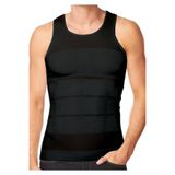 Layza Form Erkek Korse Atlet, Siyah, 2XL Beden