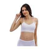 Layza Form Ip Askılı Pedli Spor Büstiyer, Beyaz, S Beden