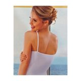 Layza Form Jakarlı İnce Askılı Toparlayıcı Korse Atlet, Beyaz, XL Beden TYC00768117994