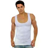 Layza Form TYC00270386745 Erkek Korse Atlet Beyaz