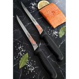 Lazbisa MFT-256 İncisive Serisi Mutfak Fileto Steak Et Balık Tavuk Fileto 2'li Bıçak Set