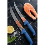 Lazbisa MFT-896 Blue Serisi Mutfak Et Balık Tavuk 2'li Açma Bıçak Set