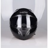 Lazer Golden Çene Açılır Kask Parlak Siyah - 2XL