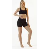 Lazer Kesim Dikişsiz Boxer Korse Iz Yapmaz Göbek Bel Basen Toparlayıcı Kadın Şort Boxer Korse (Siyah, Large) - 0 Siyah - 0 - 1 Ay