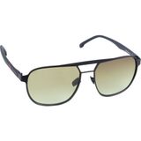 Lazer Kesim Uv Metal Güneş Gözlüğü 4802 - Mat Siyah 2