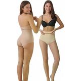 Lazer Kesim Yüksek Bel Slip Korse İz Yapmayan Dikişsiz Göbek Bel Basen Toparlayıcı Kaydırmaz Korse