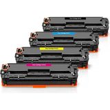 Lazer Ofis Malzemeleri Hp CB542A/CE322A/CF212A Sarı Muadil Toner 1,8k - Mavi