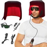 Lazer Terapi Başlığı Saç Çıkma, 224 Adet Led, Saç Dökülmesine Karşı Kırmızı Işık Terapisi Şapka Kemeri, Hızlı Yeniden Büyümeyi Destekler, Erkekler Ve Kadınlar İçin Uygun