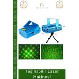 #LazerMakinesi Güçlü Işık Efektleri Parti Eğlence Sahne Kırmızı Yeşil Desen Taşınabilir Lazer Makine