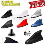 Lazerstore Opel Astra K Sedan Uyumlu Elektrikli Köpek Balığı Shark Anten parlak-siyah