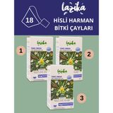 Lazika (3'lü Set) Hisli Harman Yemek Sonrası (Sindirella) - Rezene, Nane, Zencefil (3x18 Poşet)