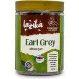 Lazika Earl Grey Siyah Çay 40'lı PLA Piramit Poşet (120 g) - Bergamot Aromalı, Katkısız - Bitki Çayı