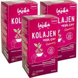 Lazika Kolajen Piramit Poşet Yeşil Çay 3 x 18 Poşet - Bitki Çayı