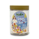 Lazika PMS Çayı - Hormon Dengeleyici Bitki Çayı, Sağlıklı Regl Döngüsü ve PMS Desteği, Kafeinsiz, 20 İpeksi Biyobozunur Piramit Poşet Çay, Papatya, Rezene