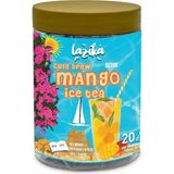 Lazika Soğuk Demleme Naneli Mango Aromalı Soğuk Çay - 20'li Non-GMO Poşet, Şeker İlavesiz - 20 Adet