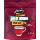 Lazona Anında Çay Demleme Tiryakisine Klasik Gold Siyah Çay 25 Li Tek Dem Paket - 50 gr
