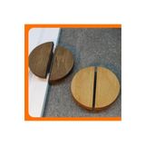 lazzir handle Ahşap Ekonomik Daire Ufak Kulp(14CM ÇAP) Dolap Ve Çekmece Kulpu (32 MM UYUMLU)çitli
