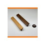 lazzir handle Ahşap Kulp Dik Kulp (192 MM)-dolap Kulpu Çekmece Kulpu 192 Mm(DOĞAL VERNİK)