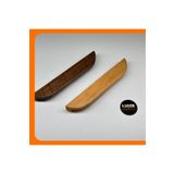 lazzir handle Ahşap Kulp Oval Kulp (96 MM)-dolap Kulpu Çekmece Kulpu 96 Mm(DOĞAL VERNİK)