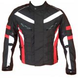 LBC Efe Kışlık Motosiklet Montu (Kırmızı-Siyah)