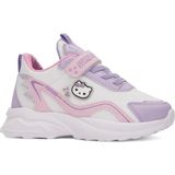 lbishoes Kız Çocuk Mevsimlik Kışlık Hafif Rahat Taban Cırtlı Sneaker Çocuk Spor Ayakkabı (26-35) - Lila - Pembe