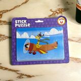 Lbr Garment Eğitici Zürafa Stick Puzzle Oyuncak
