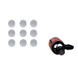 lbt Kulaklık Filtreleri Kulaklık Filtresi Ağı Raycon E55 E25, Skullcandy Indy,Sennheiser ie800 IE40 Pro, Bang & Olufsen Beoplay h5 E8, Samsung Gear IconX, Sony wI-C400, JBL T280A 4 mm Gümüş