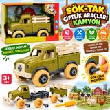 LC-31284 Sök-Tak Çiftlik Araçları Kamyon Oyuncak