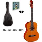 LC-3900OR Klasik Gitar Paketi (Kılıf &amp; Tel &amp; Pena) - Standart - Çok Renkli