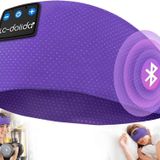 LC-dolida Uyku Maskesi - Kablosuz Kulaklıklar - Bluetooth 5.2 - Havai Mor