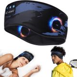 LC-dolida Uyku Maskesi - Kablosuz Kulaklıklar İnce HD Stereo Hoparlör - Siyah