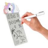 Lc Silikon Figürlü Manyetik Mini Yazı Tahtası 5,5'' - 14 Cm