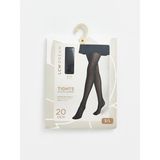 LC Waikiki 20 Denye Kadın File Külotlu Çorap (W6) - M - Black