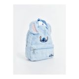 LC Waikiki Accessories Mavi Stitch Baskılı Kız Çocuk Pelüş Sırt Çantası