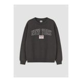 LC Waikiki Antrasit Baskılı Erkek Çocuk Kalın Sweatshirt