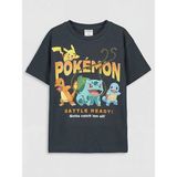 LC Waikiki Antrasit Pokemon Baskılı Erkek Çocuk Tişört