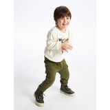 LC Waikiki Baby Beli Lastikli Basic Erkek Bebek Jogger Eşofman Altı - 9 - 12 Ay - Yeşil