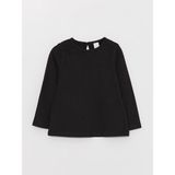 LC Waikiki Baby Bisiklet Yaka Basic Kız Bebek Tişört - 2 - 3 Yaş - Black
