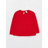 LC Waikiki Baby Bisiklet Yaka Basic Kız Bebek Tişört - Yeşil - 9 - 12 Ay