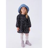 LC Waikiki Baby Gömlek Yaka Desenli Kız Bebek Elbise - 3 - 4 Yaş - Black